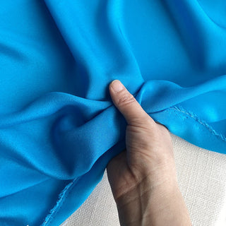 Yardblox Exclusive Luxury Silk Collection Solid Multi Color Non-Stretch Mulberry Silk Crepe De Chine DS26507 -12 Momme