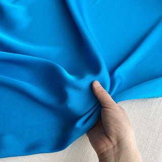 Yardblox Exclusive Luxury Silk Collection Solid Multi Color Stretch Mulberry Silk Elastane Blended Charmeuse Satin DS26508 -19 Momme