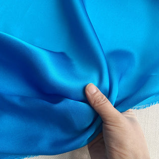 Yardblox Exclusive Luxury Silk Collection Solid Multi Color Non-Stretch 6A Mulberry Silk Charmeuse Satin DS26509 -19 Momme