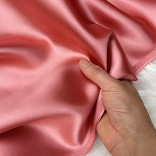 Yardblox Exclusive Luxury Silk Collection Solid Multi Color Non-Stretch 6A Mulberry Silk Charmeuse Satin DS26515 -40 Momme