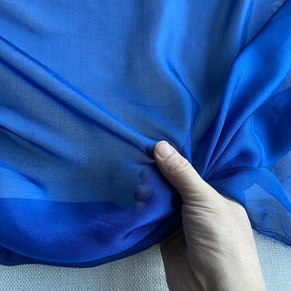 Yardblox Exclusive Luxury Silk Collection Solid Multi Color Non-Stretch Mulberry Silk Chiffon DS26503 -6 Momme