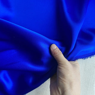 Yardblox Exclusive Luxury Silk Collection Solid Multi Color Non-Stretch 6A Mulberry Silk Charmeuse Satin DS26509 -19 Momme