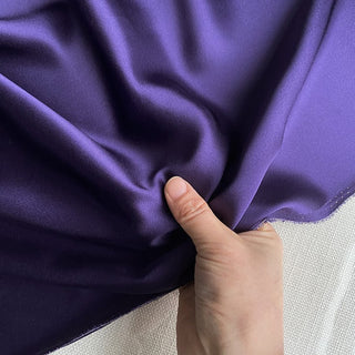 Yardblox Exclusive Luxury Silk Collection Solid Multi Color Non-Stretch 6A Mulberry Silk Charmeuse Satin DS26509 -19 Momme