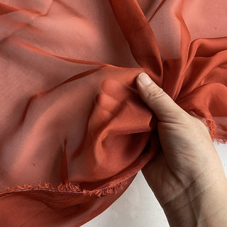 Yardblox Exclusive Luxury Silk Collection Solid Multi Color Non-Stretch Mulberry Silk Chiffon DS26503 -6 Momme