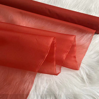 Yardblox Exclusive Luxury Silk Collection Solid Multi Color Non-Stretch Mulberry Silk Organza DS26504 -8 Momme