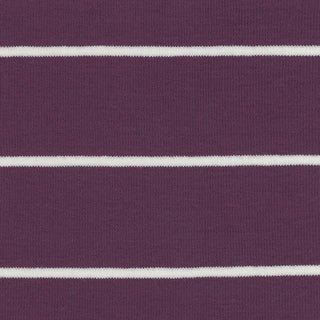 Stripes Stretch Lyocell Cotton Rib 1x1 S025501