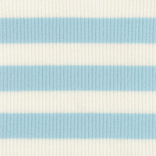 Stripes Stretch Lyocell Cotton Rib 2x2 S025506