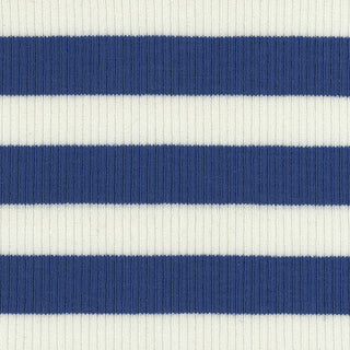 Stripes Stretch Lyocell Cotton Rib 2x2 S025506
