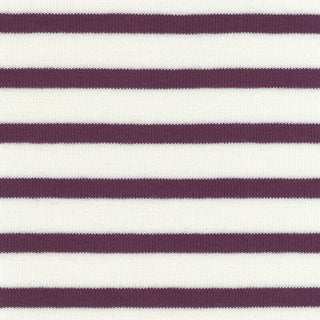 Stripes Stretch Lyocell Cotton Rib 1x1 S025509