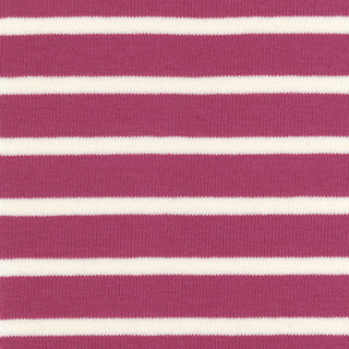 Stripes Stretch Lyocell Cotton Rib 1x1 S025509