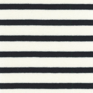 Stripes Stretch Lyocell Cotton Rib 1x1 S025509