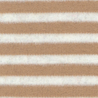 Stripes Stretch Ultra Soft Double Brushed Viscose Polyester Thermal Knit S025510