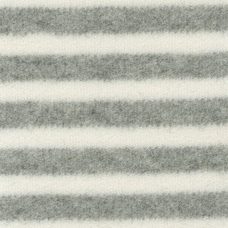 Stripes Stretch Ultra Soft Double Brushed Viscose Polyester Thermal Knit S025510