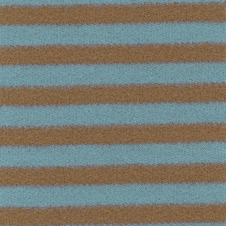 Stripes Stretch Ultra Soft Double Brushed Viscose Polyester Thermal Knit S025510