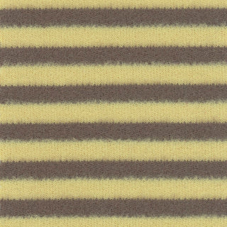 Stripes Stretch Ultra Soft Double Brushed Viscose Polyester Thermal Knit S025510