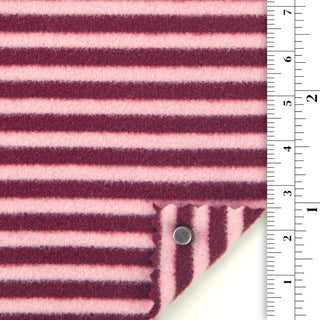 Stripes Stretch Ultra Soft Double Brushed Viscose Polyester Thermal Knit S025510