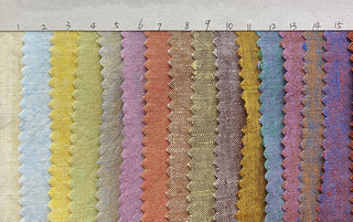 Solid Sand Washed Linen Slub S020603 - 23 Colors Available