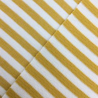 Stripes Combed Cotton Polyester Pique Scuba S025603 - 56 Colors Available