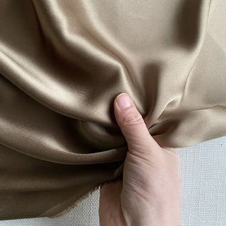 Yardblox Exclusive Luxury Silk Collection Solid Multi Color Non-Stretch 6A Mulberry Silk Charmeuse Satin DS26509 -19 Momme