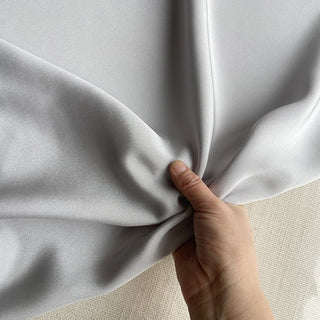 Yardblox Exclusive Luxury Silk Collection Solid Multi Color Non-Stretch Mulberry Silk Crepe De Chine DS26510 -30 Momme