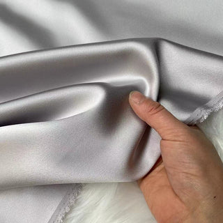 Yardblox Exclusive Luxury Silk Collection Solid Multi Color Non-Stretch 6A Mulberry Silk Charmeuse Satin DS26514 -30 Momme