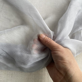 Yardblox Exclusive Luxury Silk Collection Solid Multi Color Non-Stretch Crinkled Mulberry Silk Georgette DS26502 -5 Momme