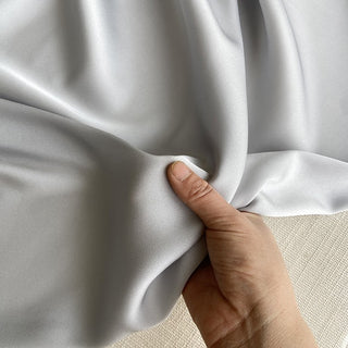 Yardblox Exclusive Luxury Silk Collection Solid Multi Color Stretch Mulberry Silk Elastane Blended Charmeuse Satin DS26508 -19 Momme