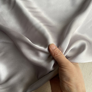 Yardblox Exclusive Luxury Silk Collection Solid Multi Color Non-Stretch 6A Mulberry Silk Charmeuse Satin DS26509 -19 Momme