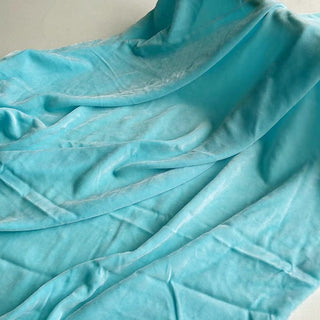 Yardblox Exclusive Luxury Silk Collection Solid Multi Color Non-Stretch Mulberry Silk Velvet DS26516 -40 Momme