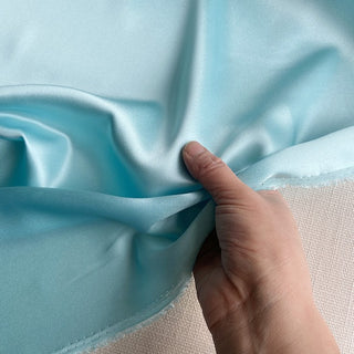 Yardblox Exclusive Luxury Silk Collection Solid Multi Color Non-Stretch 6A Mulberry Silk Charmeuse Satin DS26509 -19 Momme