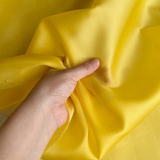 Yardblox Exclusive Luxury Silk Collection Solid Multi Color Non-Stretch Mulberry Silk Satin Face Organza DS26506 -12 Momme