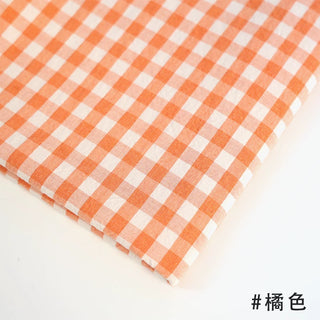 Made in Korea Gingham Washed Pima Cotton Plain Woven TB01517