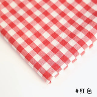 Made in Korea Gingham Washed Pima Cotton Plain Woven TB01517