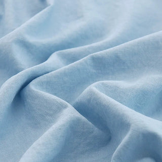 Made in Korea COTTONVILL Solid Sand Washed Ultra Soft Organic Linen Cotton Plain Woven TB01520