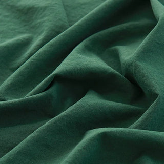 Made in Korea COTTONVILL Solid Sand Washed Ultra Soft Organic Linen Cotton Plain Woven TB01520