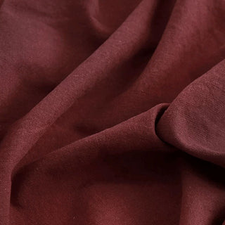 Made in Korea COTTONVILL Solid Sand Washed Ultra Soft Organic Linen Cotton Plain Woven TB01520