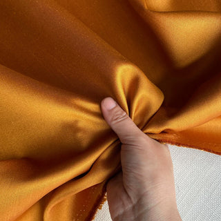 Solid Wool Mulberry Silk Satin TB01626 -32 Momme