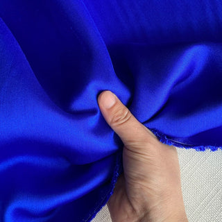 Solid Wool Mulberry Silk Satin TB01626 -32 Momme