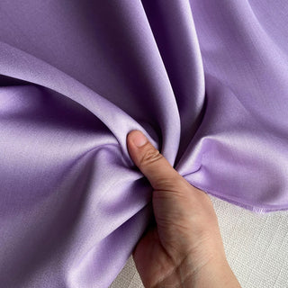 Solid Wool Mulberry Silk Satin TB01626 -32 Momme