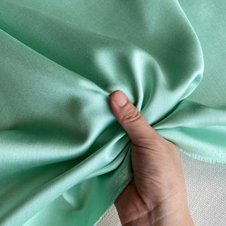Solid Wool Mulberry Silk Satin TB01626 -32 Momme
