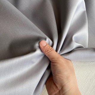 Solid Wool Mulberry Silk Satin TB01626 -32 Momme