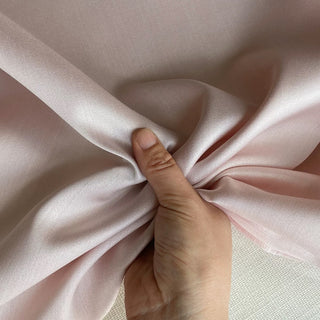 Solid Wool Mulberry Silk Satin TB01626 -32 Momme