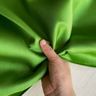 Solid Wool Mulberry Silk Satin TB01626 -32 Momme