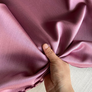 Solid Wool Mulberry Silk Satin TB01626 -32 Momme