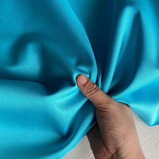 Solid Wool Mulberry Silk Satin TB01626 -32 Momme