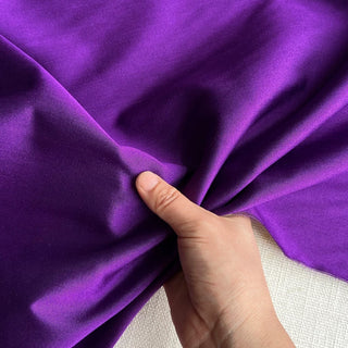 Solid Wool Mulberry Silk Satin TB01626 -32 Momme
