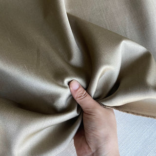 Solid Wool Mulberry Silk Satin TB01626 -32 Momme