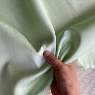 Solid Wool Mulberry Silk Satin TB01626 -32 Momme