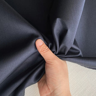 Solid Wool Mulberry Silk Satin TB01626 -32 Momme