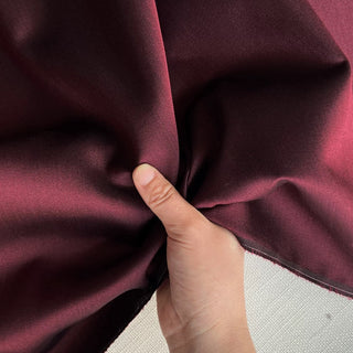 Solid Wool Mulberry Silk Satin TB01626 -32 Momme
